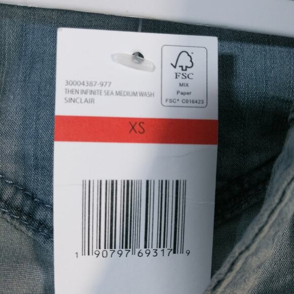 Vintage America Blues Sinclair Blue Embroidered Button Up Shirt Size XS - Picture 7 of 11